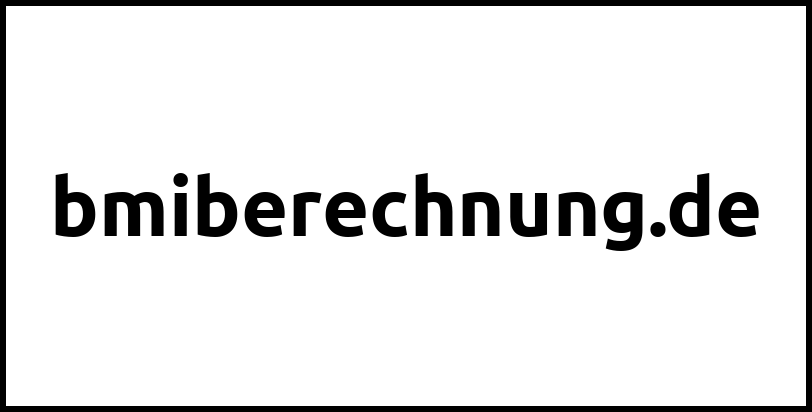 bmiberechnung.de