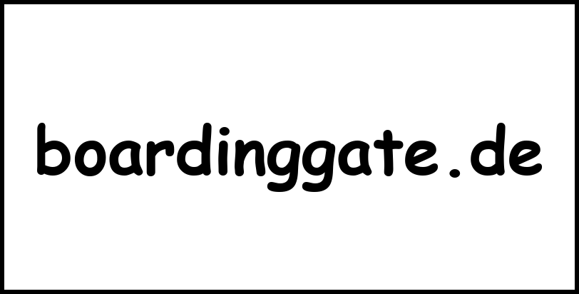 boardinggate.de