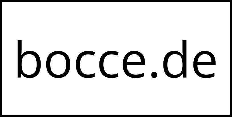 bocce.de