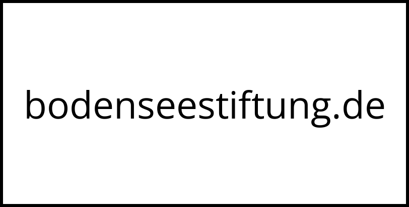 bodenseestiftung.de