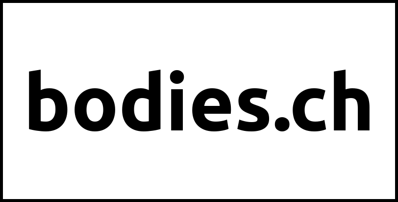 bodies.ch