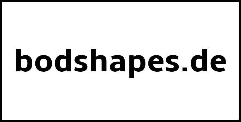 bodshapes.de