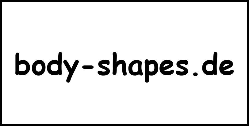 body-shapes.de