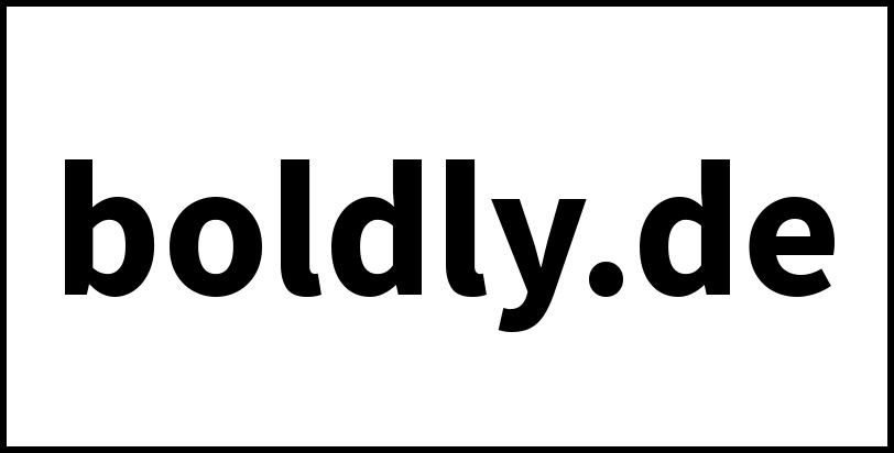 boldly.de