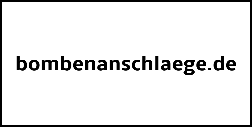 bombenanschlaege.de