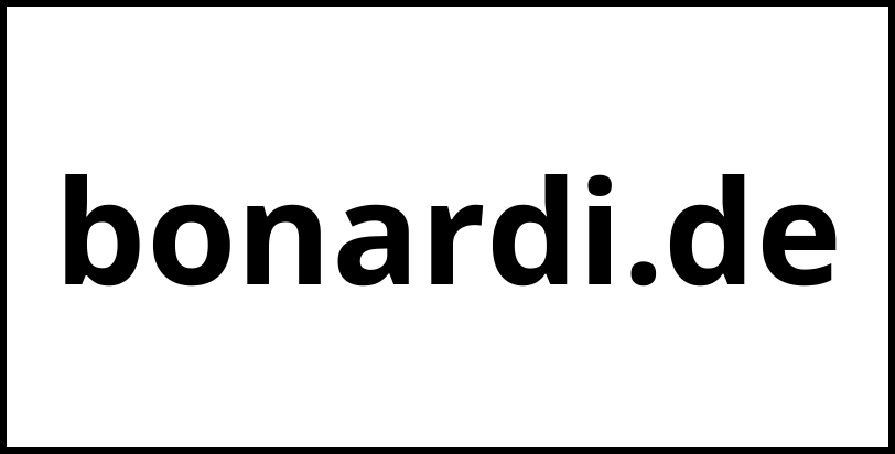 bonardi.de