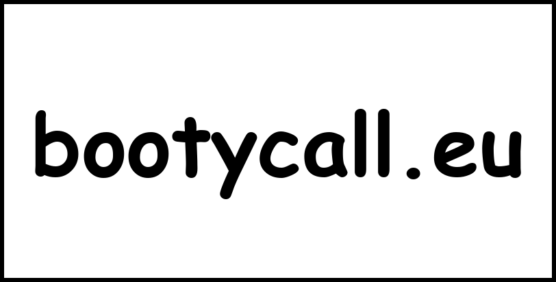 bootycall.eu