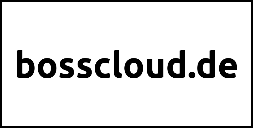 bosscloud.de