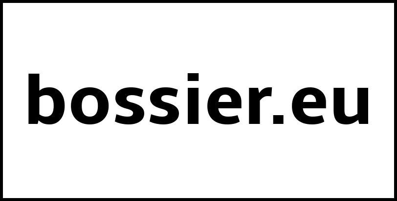 bossier.eu