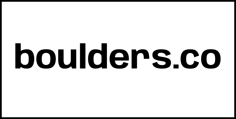 boulders.co