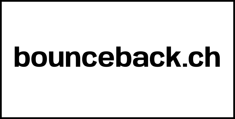 bounceback.ch