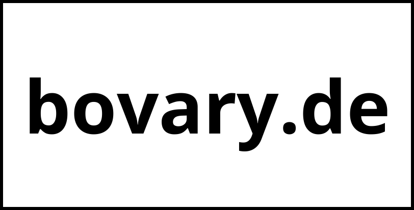 bovary.de