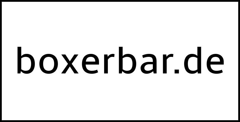 boxerbar.de