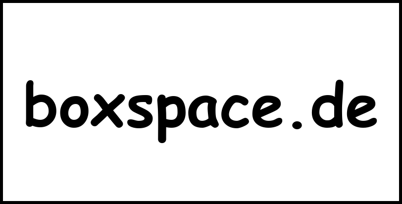 boxspace.de