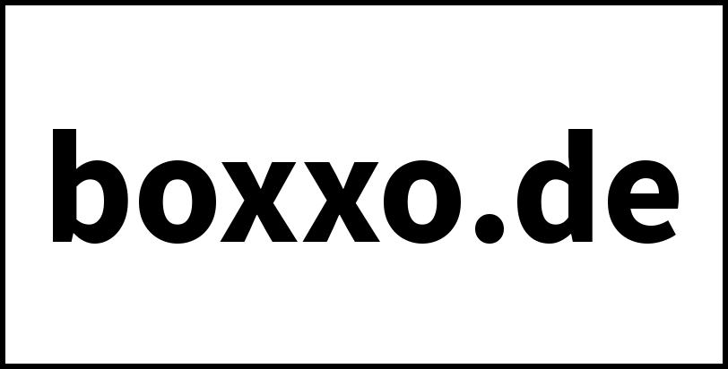 boxxo.de