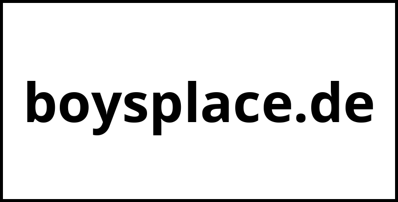 boysplace.de