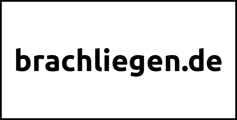 brachliegen.de