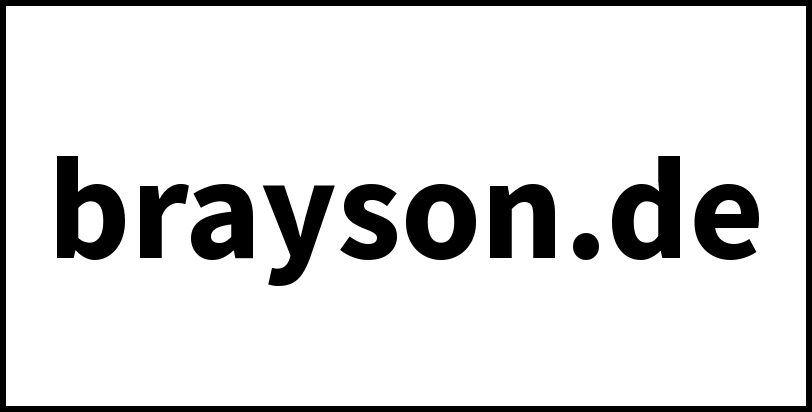 brayson.de