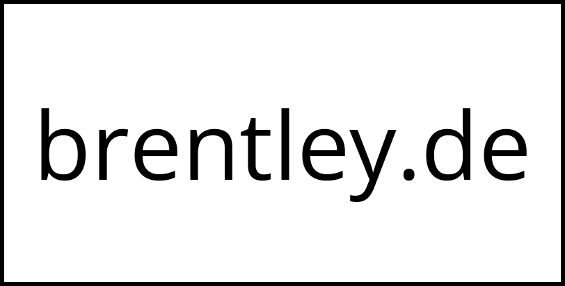 brentley.de