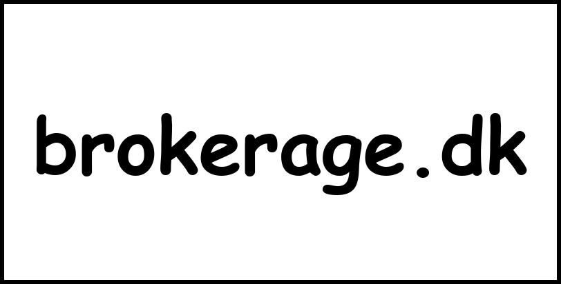 brokerage.dk