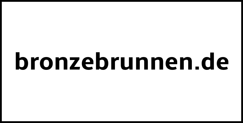 bronzebrunnen.de