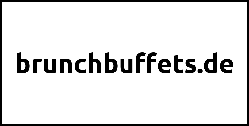 brunchbuffets.de