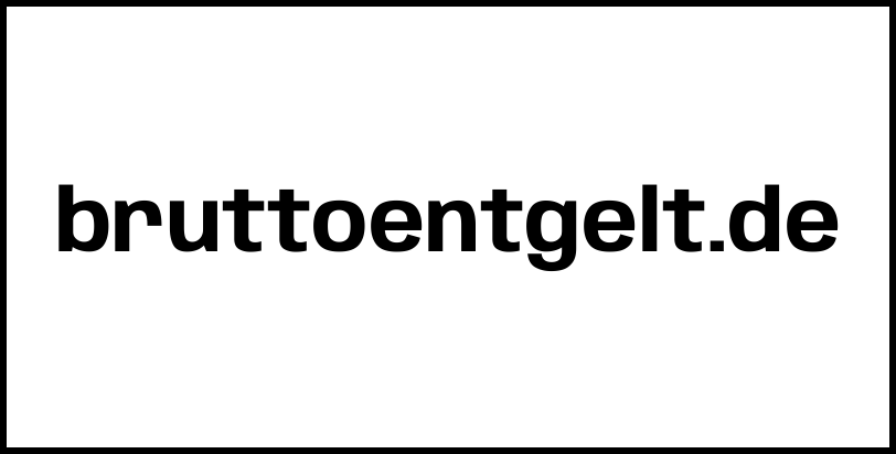 bruttoentgelt.de