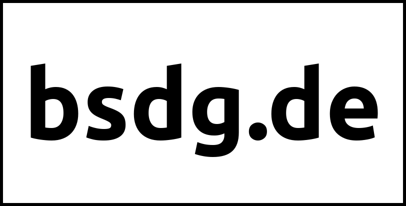 bsdg.de