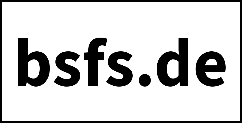 bsfs.de