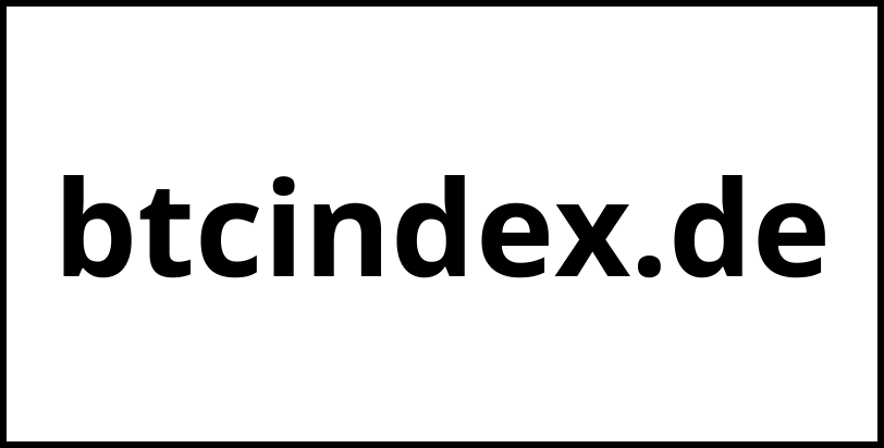 btcindex.de