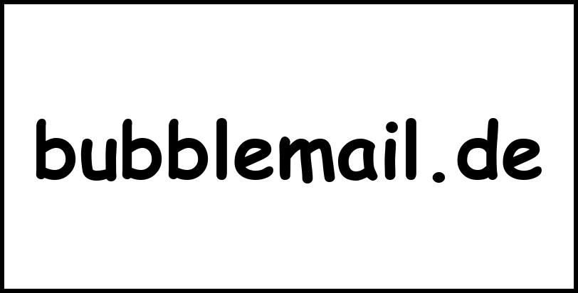 bubblemail.de