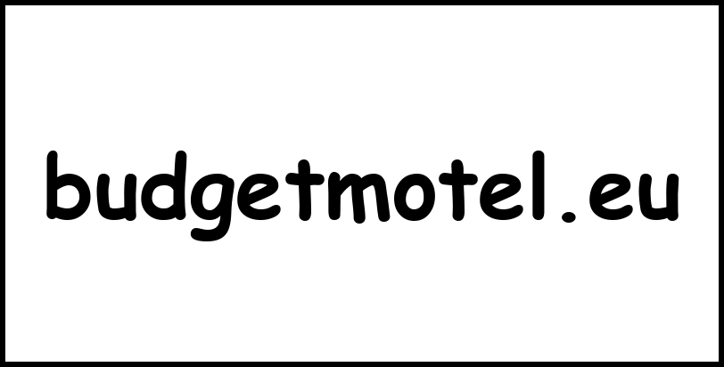 budgetmotel.eu