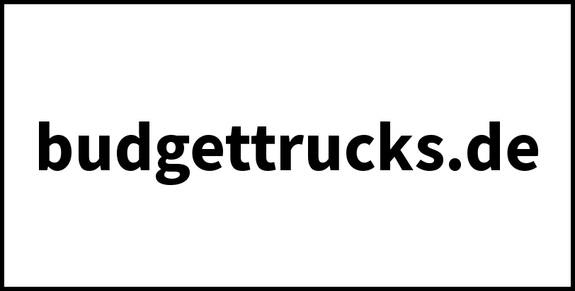 budgettrucks.de