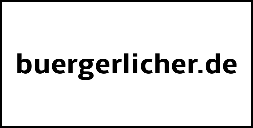 buergerlicher.de