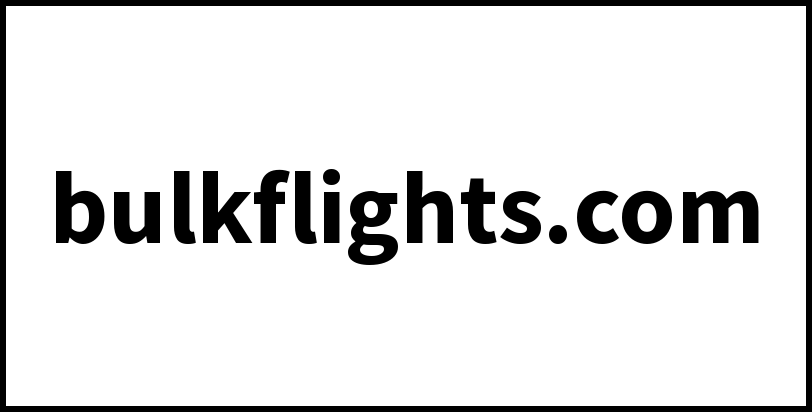 bulkflights.com