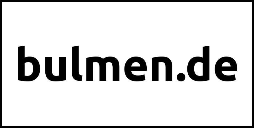 bulmen.de