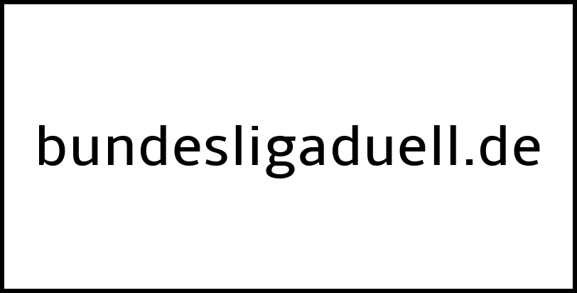 bundesligaduell.de