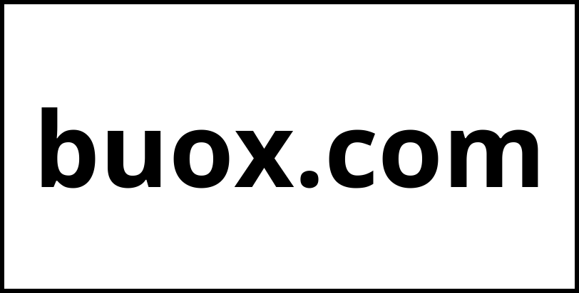 buox.com