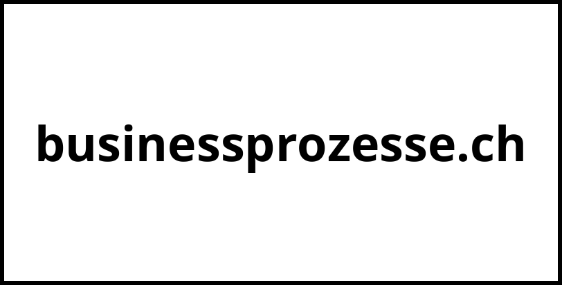 businessprozesse.ch