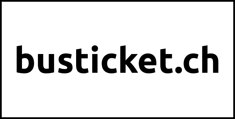 busticket.ch