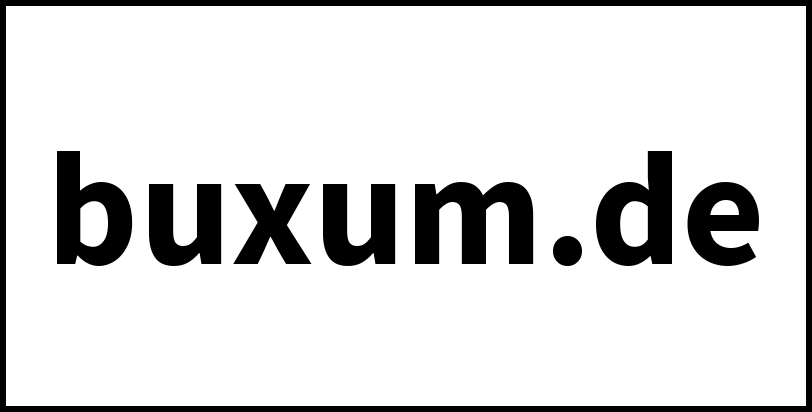 buxum.de