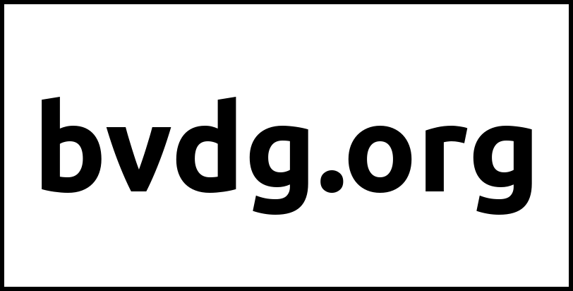 bvdg.org