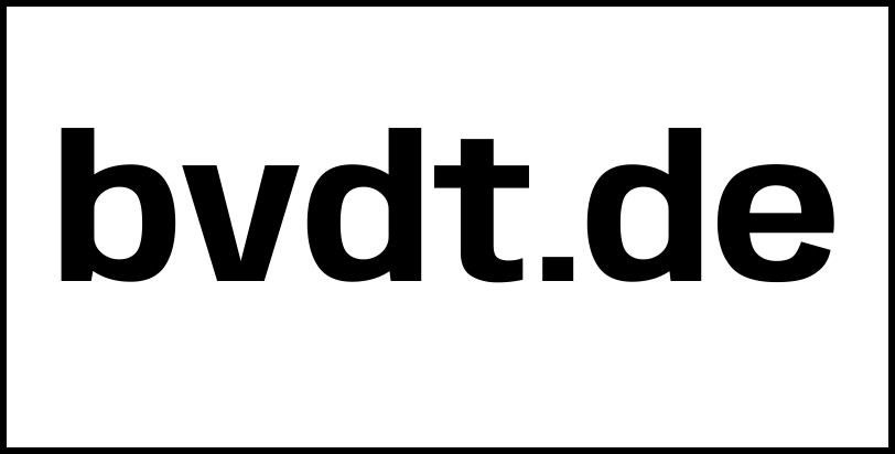 bvdt.de