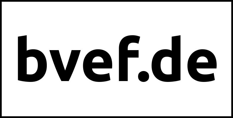 bvef.de