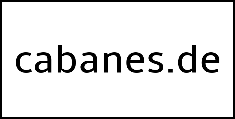 cabanes.de