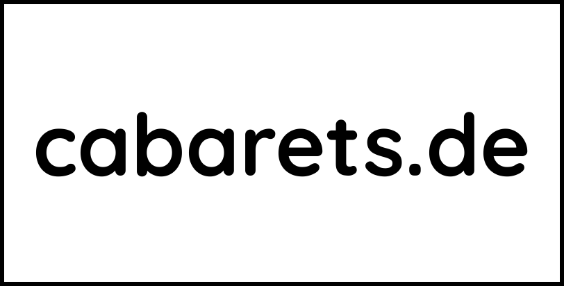 cabarets.de