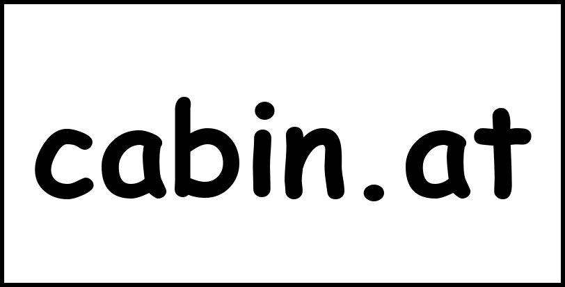 cabin.at