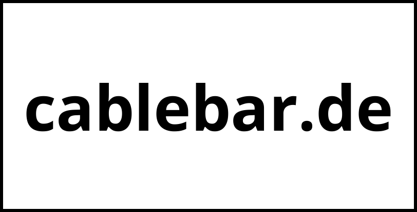 cablebar.de