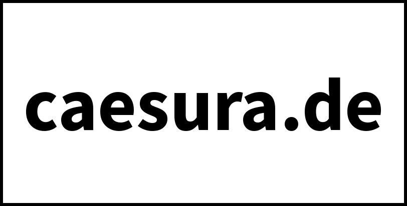 caesura.de