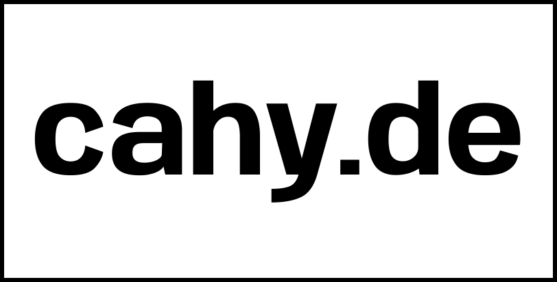 cahy.de